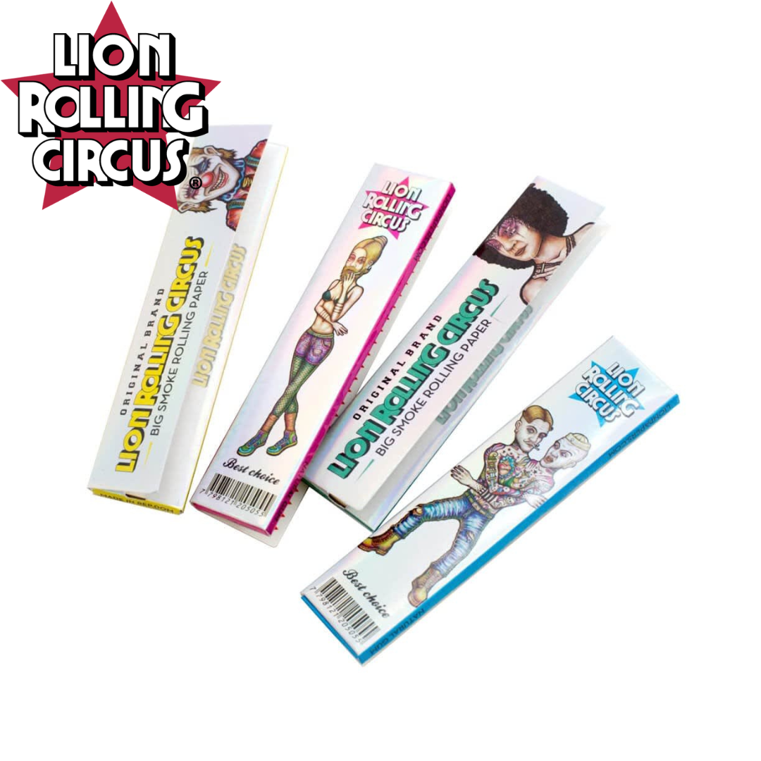 Papers, Rolling Circus®, Silver, King Size Slim